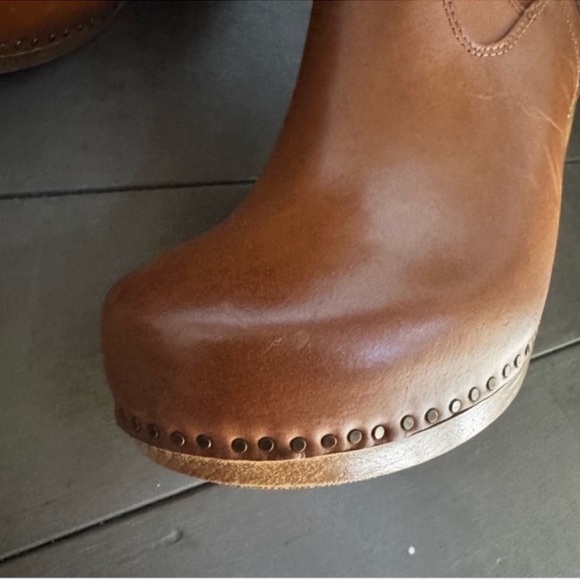 NWT Dansko Shayna Heeled Chelsea Boots Leather Sz 37 (US 6,5-7) - Picture 8 of 12